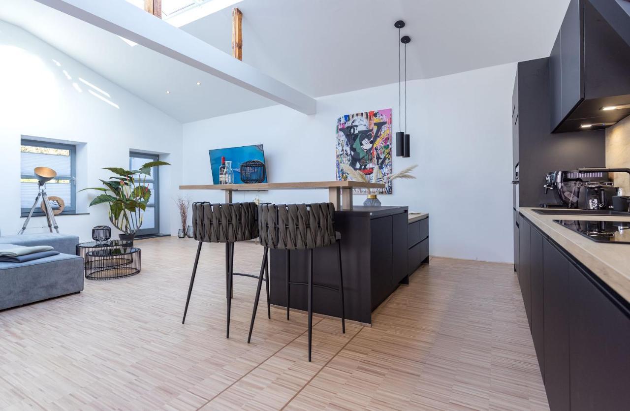 Lichtdurchflutetes Design - Appartement Guetersloh - 90 Qm Екстер'єр фото